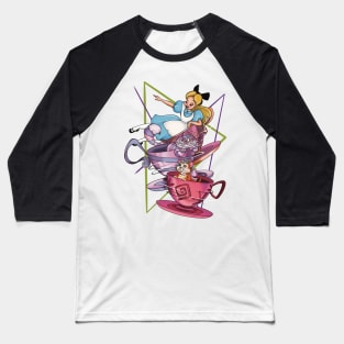 Mad Tea Baseball T-Shirt